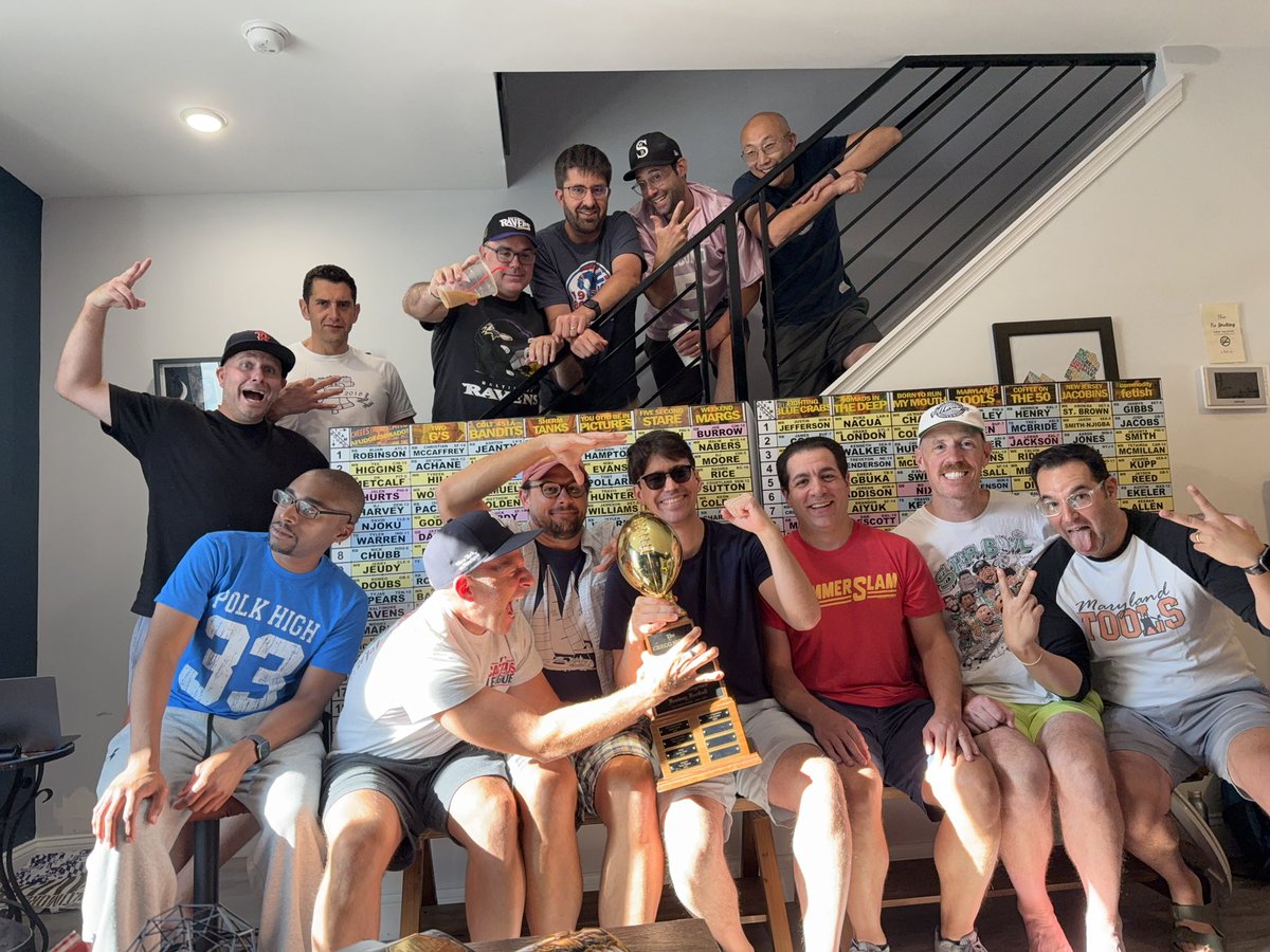ROFFL's tweet photo. Another solid draft in the books…. 24 years and counting. Silver Jubilee coming up…#ROFFLdelphia https://t.co/GhLcXJaHHu