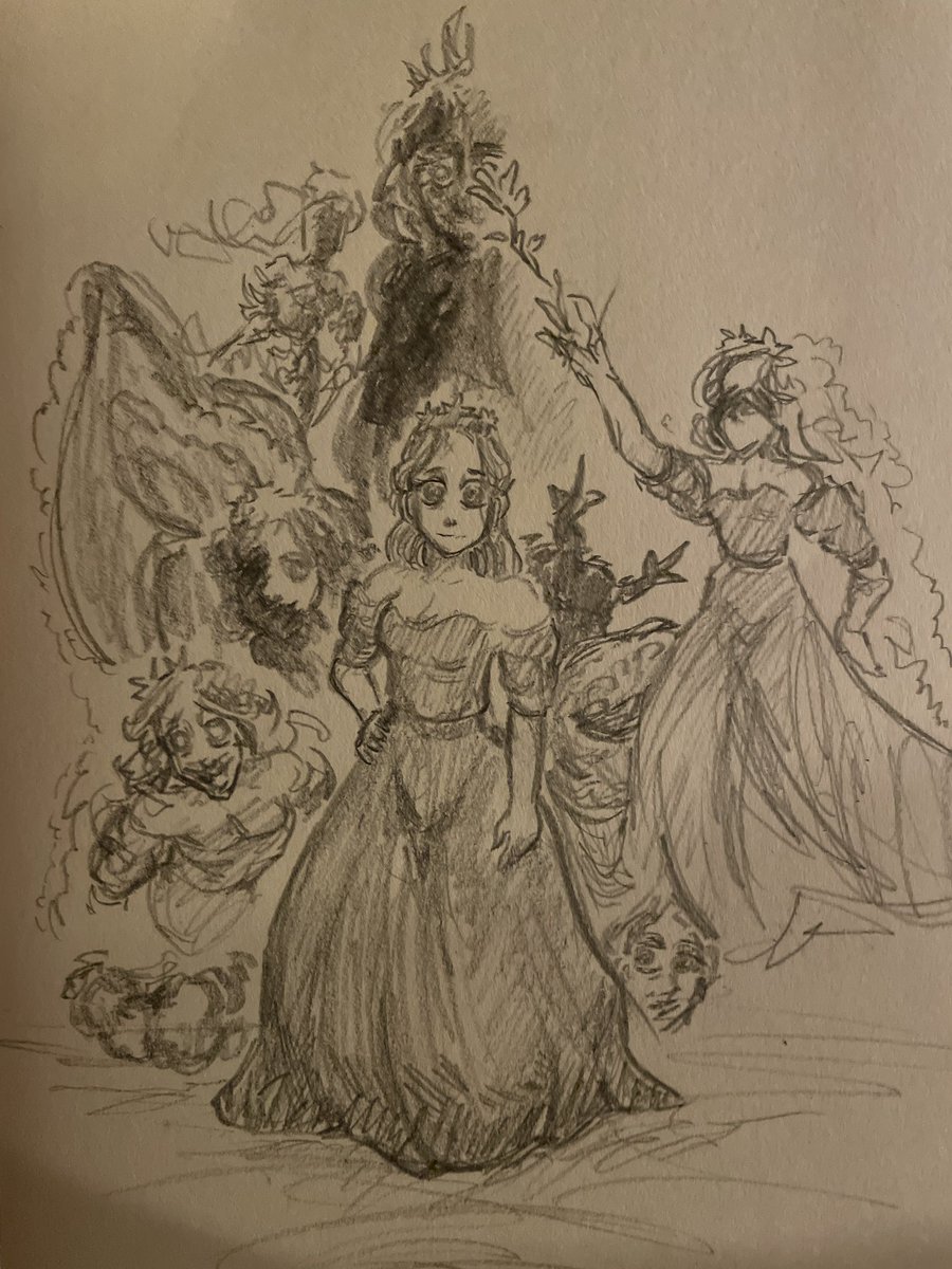 Doodles made in a cabin in the woods

#SRUAdventureIsle #slaytheprincess