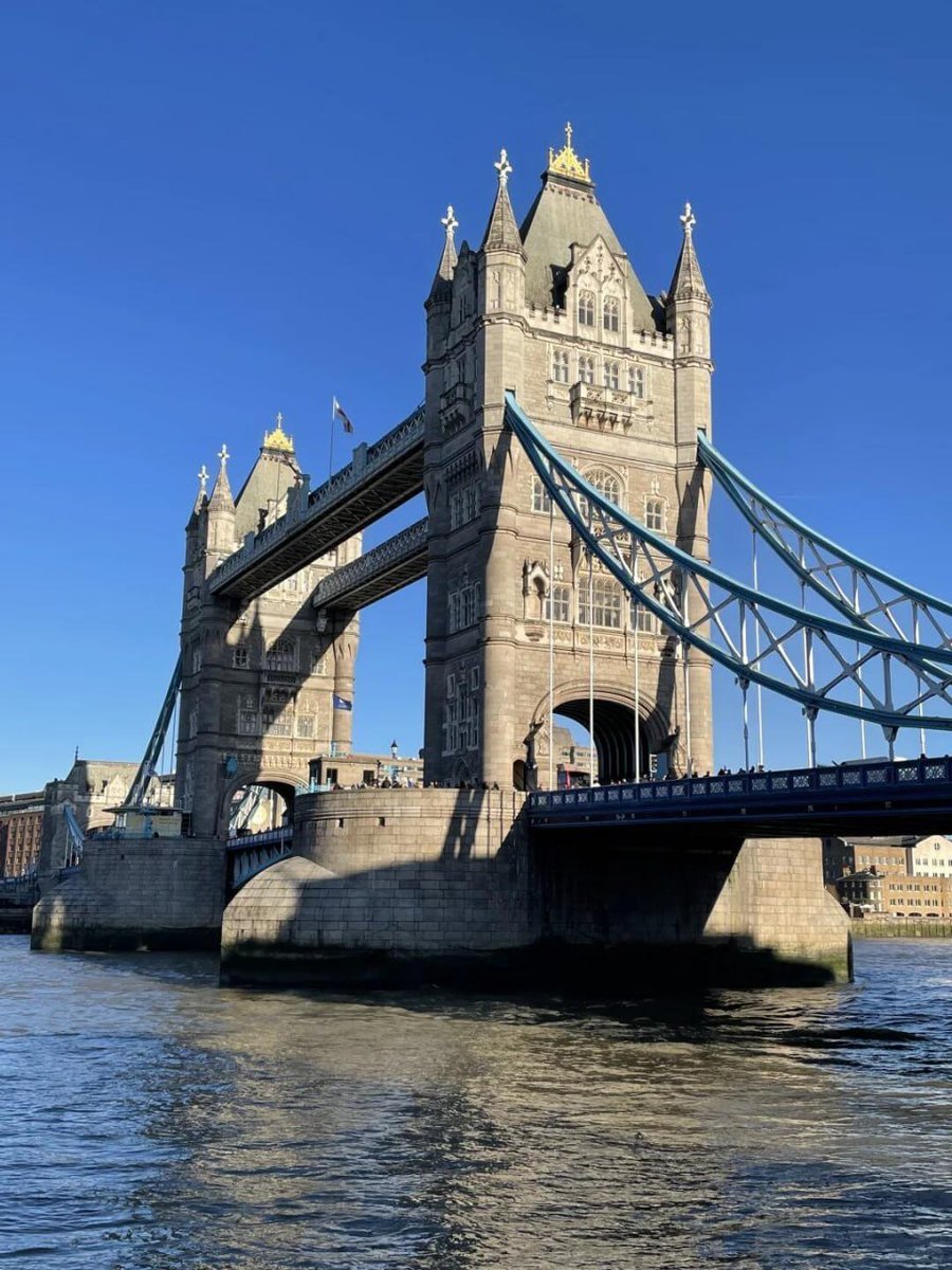 Bridging history and beauty, here's a postcard-perfect moment.  🌉