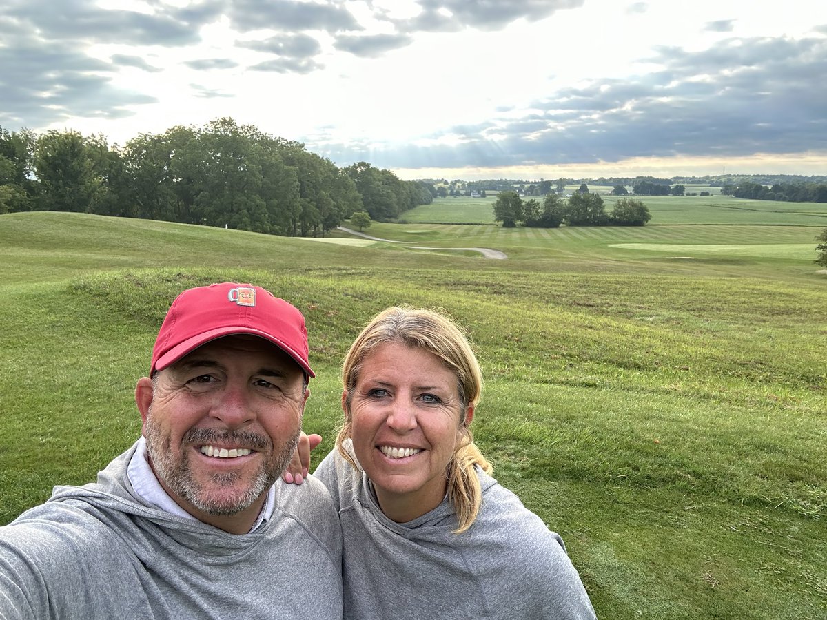 BuckeyeMaxx's tweet photo. Had to get a saturday round in before OSU football. GO BUCKS!!  @UCC. https://t.co/m0JomGUPK4