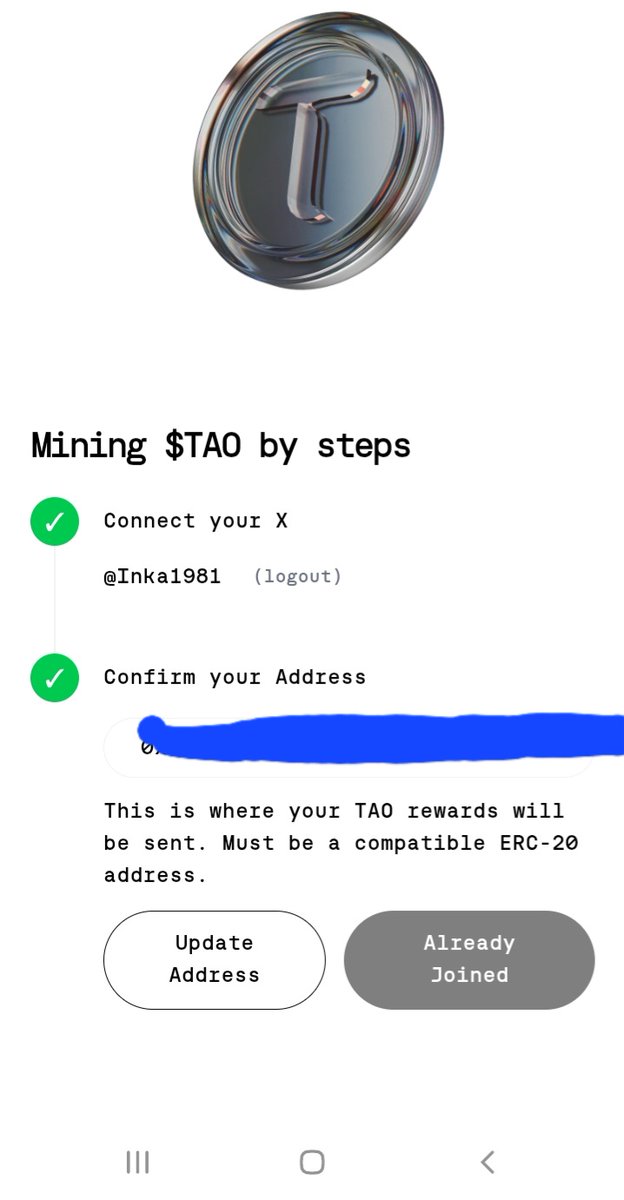 Inka1981's tweet photo. Start to hit $TAO
#NuanceinSpectxyz https://t.co/hUQEimPD1l