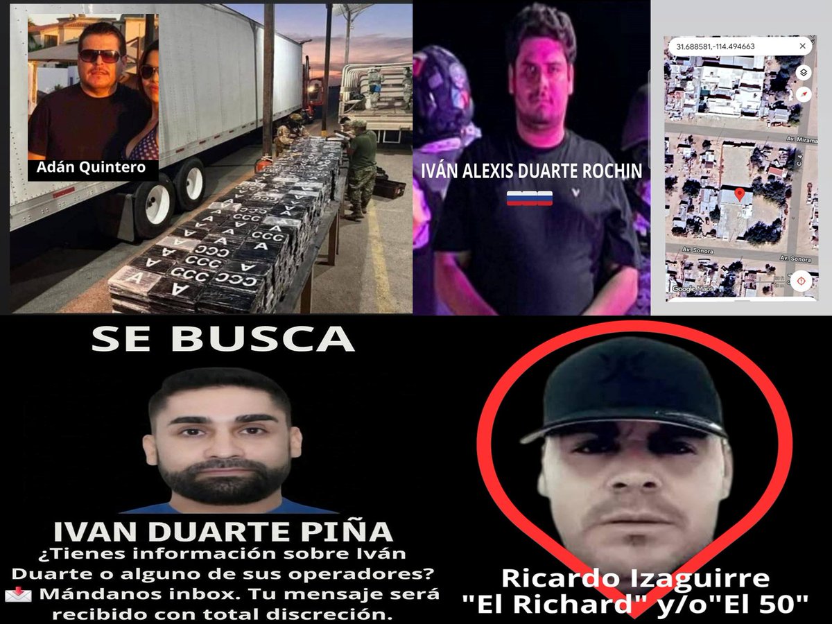 CaborcaY59252's tweet photo. 🚨Les Decomisan una tonelada de cocaína al "Cártel de los Rusos" en el "Golfo de Santa Clara", la @Defensamx1, una tonelada de cocaína oculta en un tráiler usado como fachada criminal. https://t.co/SmCzNOucuV