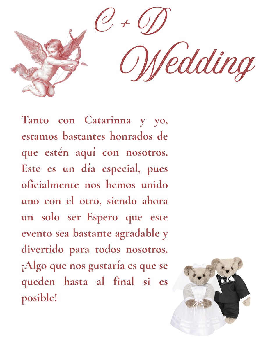 ( 08232025 )  ⠀⠀
⠀    ⠀٠࣪⭑ Bienvenidos a #CatnLoWedding #CatarinnaxLoak,  ♥︎ ⠀
⠀↓