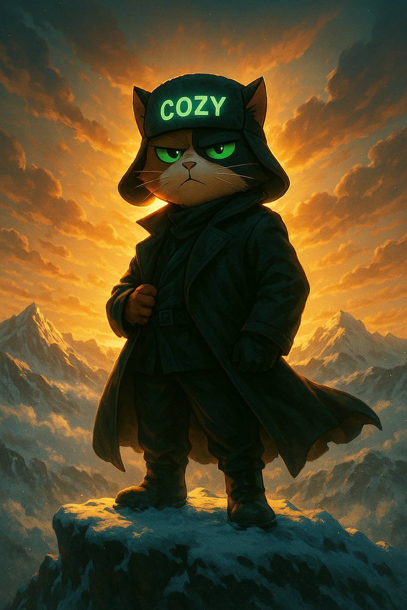 $cozy on top 🏔️