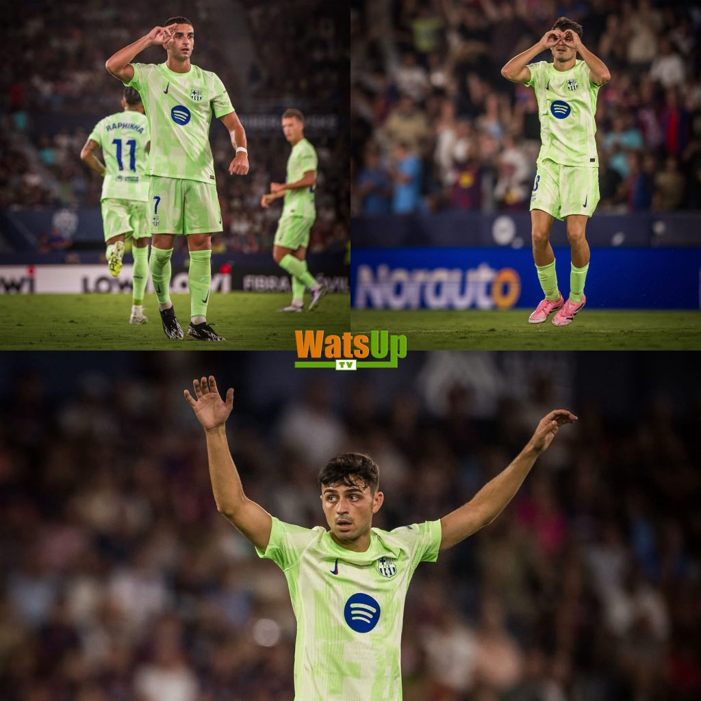 🚨 What a team! Down 2-0, Barça snatches a 3-2 win against Levante in the 91st minute! 👏😍

Congrats to Barça for their second win in two matches 💙❤️

📸 : fcbarcelona 

#WatsUpTV #datsWatsUp #fcbarcelona #laliga