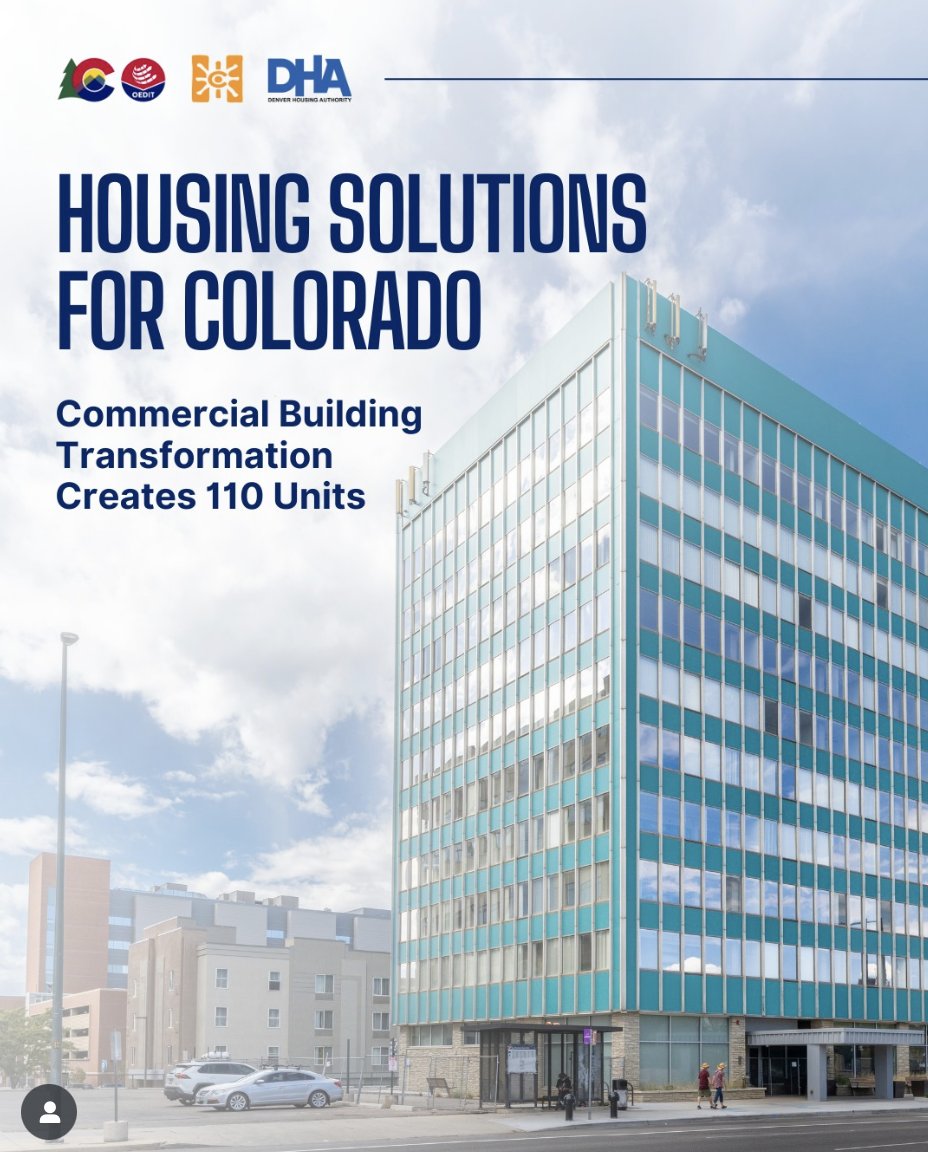 ColoradoASPx's tweet image. We commend the Denver Housing Authority on an innovative housing project at 655 Broadway, which now hosts 110 new apartments, including 96 affordable housing units for individuals 55+ and disabled individuals 18+. Affordable housing is championed by the American Solidarity Party.