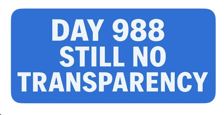 Kimberly (@kimberl35347732) on Twitter photo ⌛️ “988 days and still no transparency. It’s time for regulators to take action and bring clarity to the MMTLP shareholders.” This must be resolved! <a href="/DOGE/">Department of Government Efficiency</a> <a href="/EricTrump/">Eric Trump</a> <a href="/SusieWiles/">Susie Wiles</a> <a href="/DevinNunes/">Devin Nunes</a> ⌛️ “988 days and still no transparency. It’s time for regulators to take action and bring clarity to the MMTLP shareholders.” This must be resolved! <a href="/DOGE/">Department of Government Efficiency</a> <a href="/EricTrump/">Eric Trump</a> <a href="/SusieWiles/">Susie Wiles</a> <a href="/DevinNunes/">Devin Nunes</a>