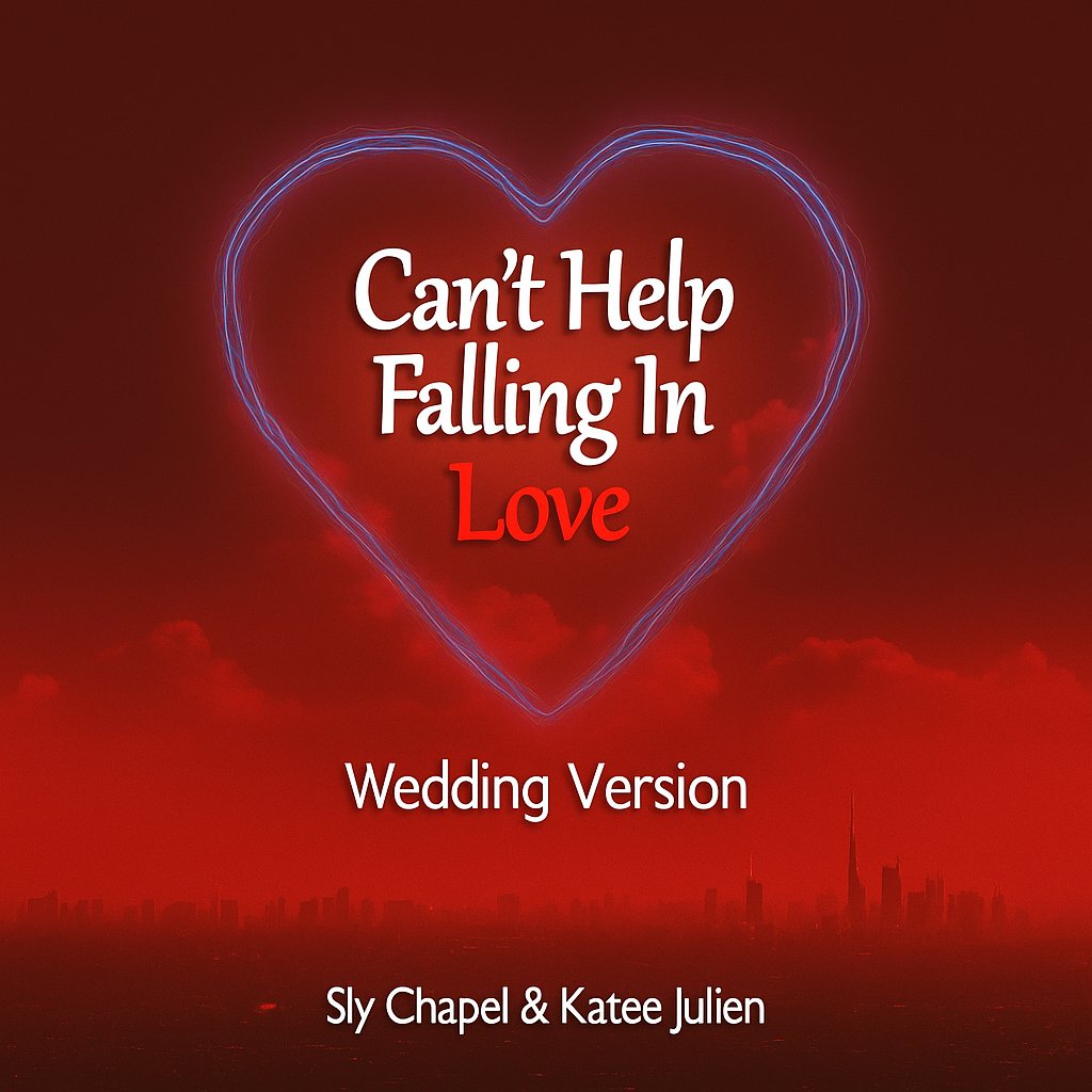 Le 16 août, jour de la mort d'Elvis, a été le jour de mon mariage. Une journée très spéciale où j'ai pu célébrer mon amour avec mon nouveau mari. J'ai décidé de sortir une version "mariage" de "Can't Help Falling In Love" avec Katee Julien. Disponible le 29 août.