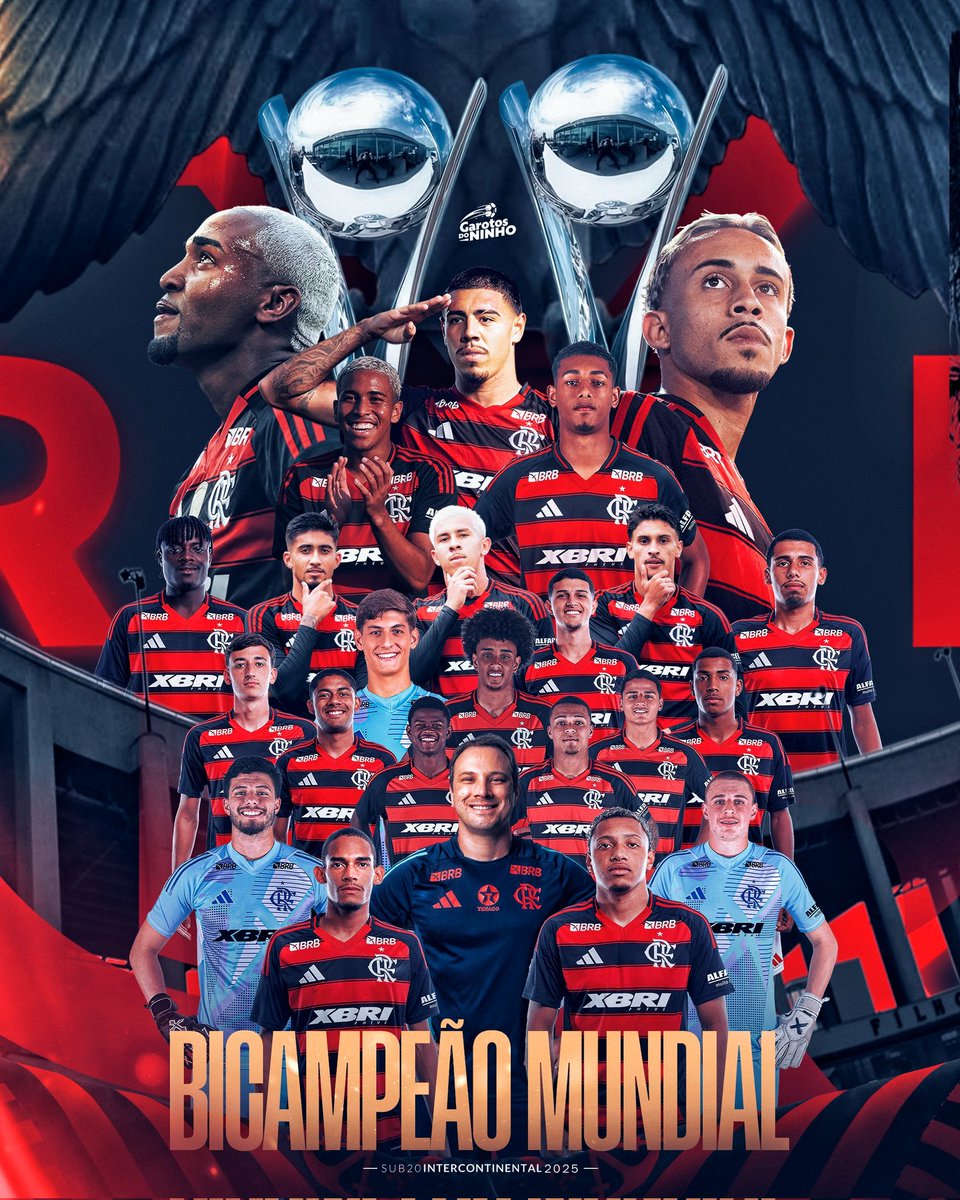 AndrFloyd1's tweet photo. Flamengo sub-20 = Bi Campeão!!! https://t.co/9EzOmG81vd