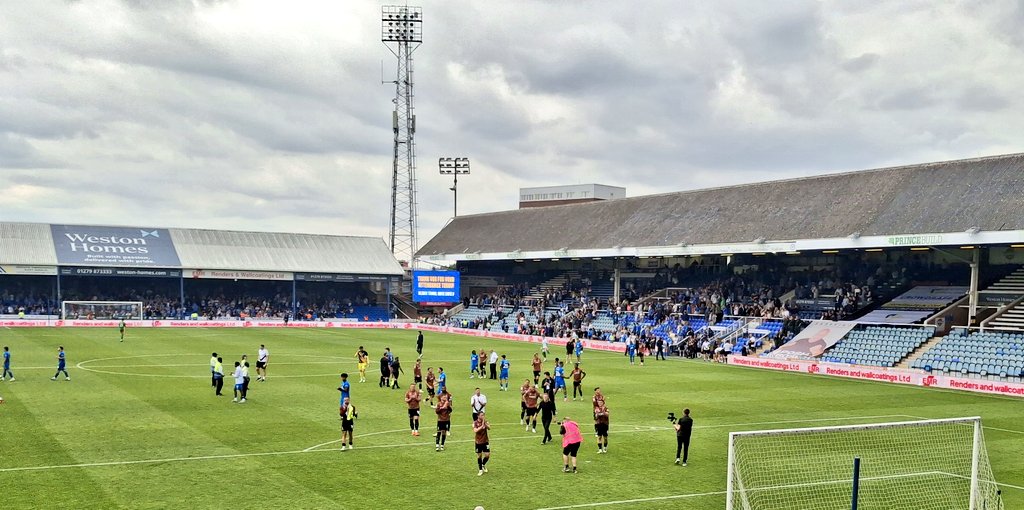 Peterborough United 1 - 1 CITY
League One
Att 8,874 (1,988 #bcafc)

Without really finding our rhythm in the first half &amp; switched off after the stoppage late on - one that got away.

But would have bitten your hand off for four points from the last two! We'll take that!