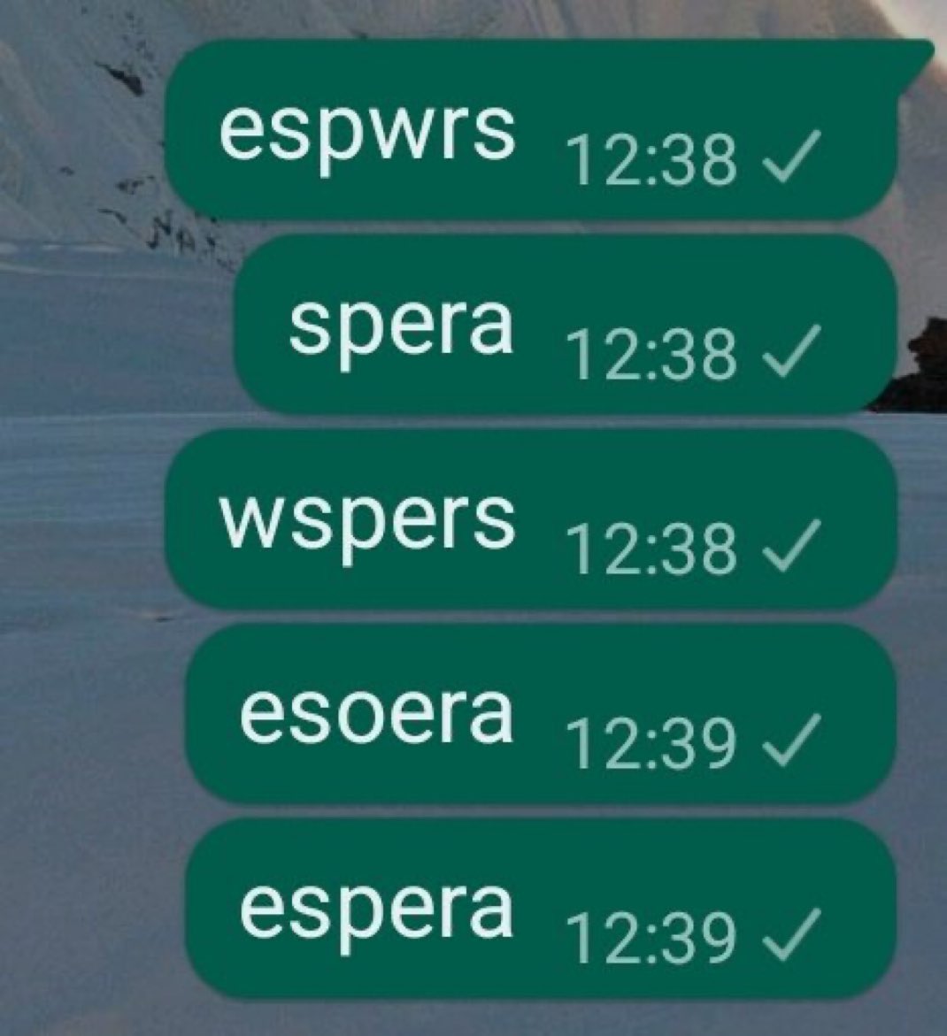 nadie

yo escribiendo: