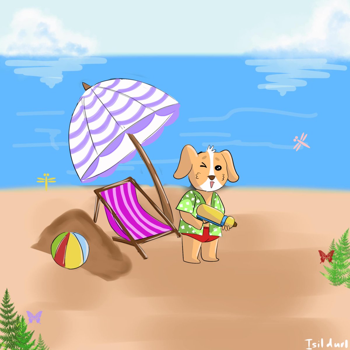 Isildur1kill's tweet image. Dobby play Songkran on the beach

First Art to SenAGI
#SimpleArt  @SentientAGI