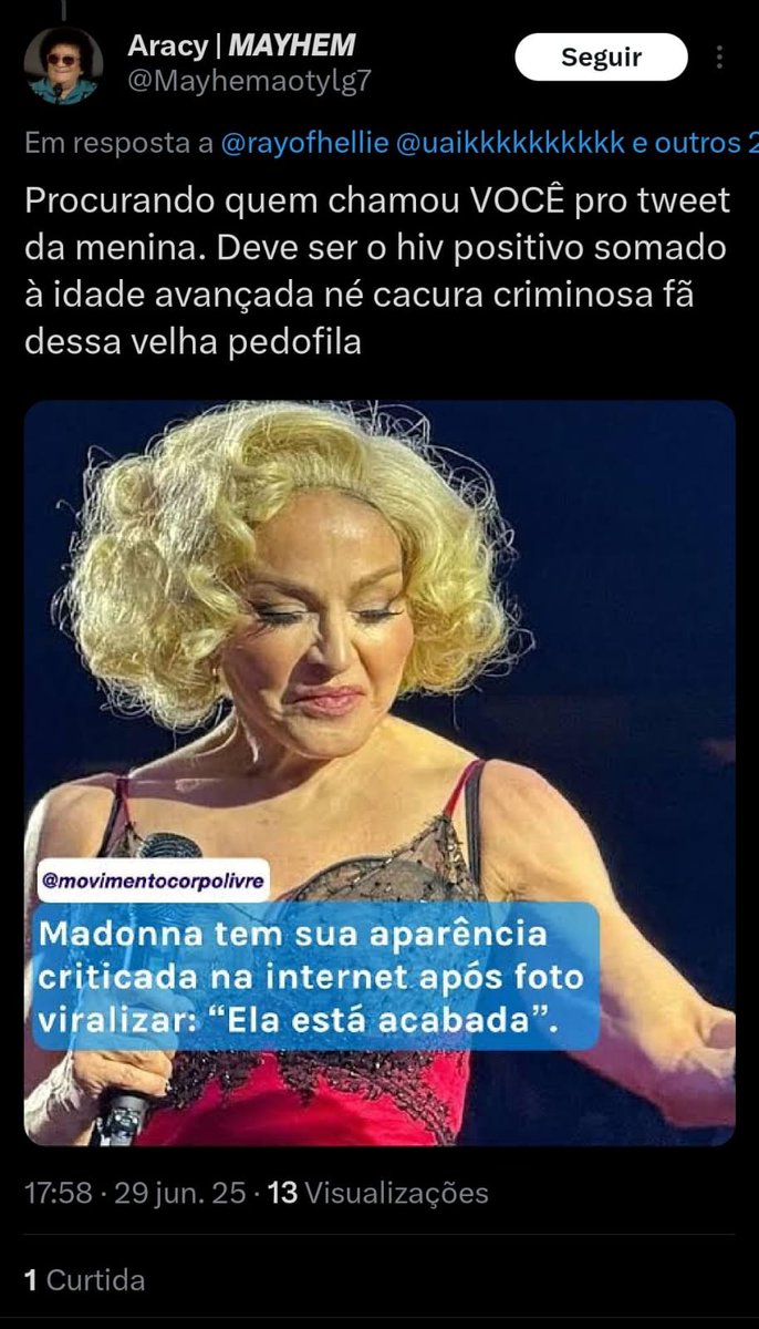 madonnationbr's tweet image. ⚠️ CAÇA ÀS BRUXAS COMEÇOU!
O que era “briga de diva pop” virou crimes digitais: ataques racistas, machistas e contra crianças. Haters têm espalhado ódio, atingindo Beyhive, Katycats e nosso fandom. Estamos monitorando e denunciando contas.
📢 DENUNCIEM!