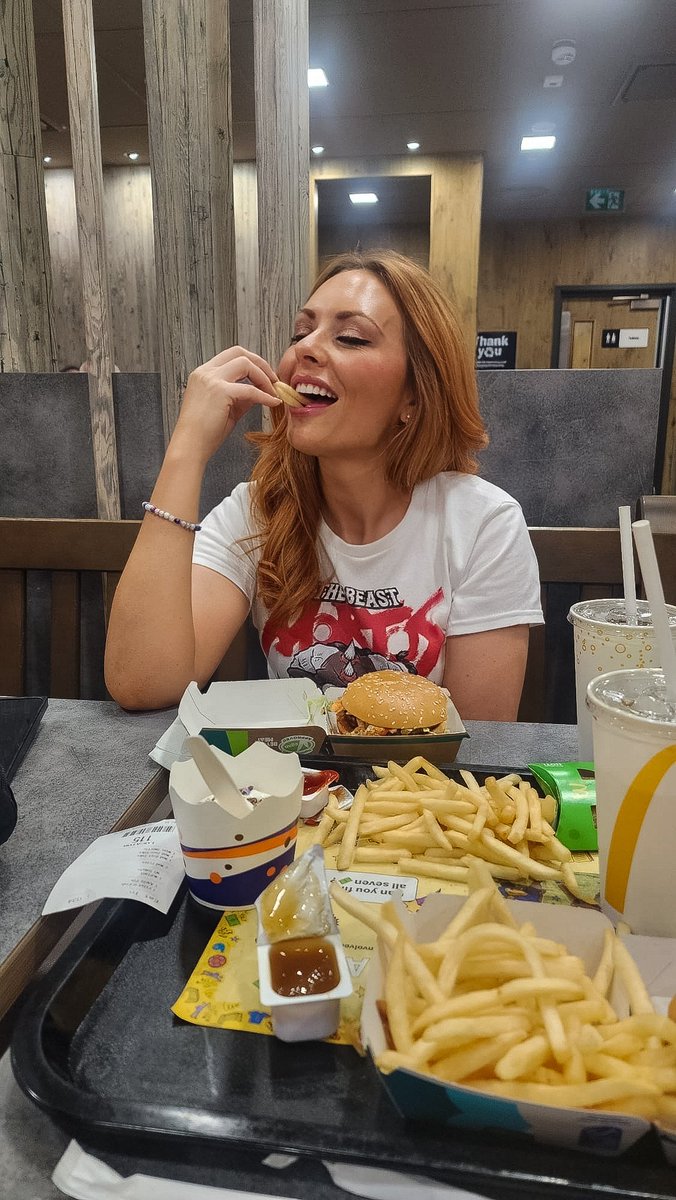 MonicaLikesAEW's tweet image. Watched @TheOJMO then had a maccys, nice one....😂 #RevPro #aew