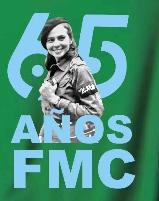 La <a href="/FMC_Cuba/">FMC de Cuba</a>  celebra hoy su 65 aniversario.
Las ideas de #Fidel y #VilmaEspín inspiran la obra por la inclusión y el empoderamiento de las mujeres cubanas. 
La misión está en continuar fortaleciendo el trabajo, ajustado a los nuevos contextos, y haciendo por #Cuba 🇨🇺.