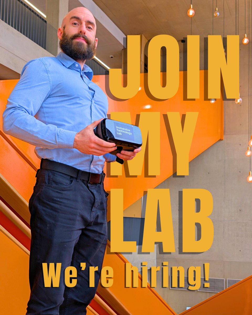 Dr Chris Macdonald (@cmacdonaldphd) on Twitter photo 📢 Exciting job opportunity!
I’m looking for an exceptional Project Coordinator to expand the rollout of a ground-breaking VR platform developed at my multi-award-winning Immersive Technology Lab, based at Lucy Cavendish College, University of Cambridge.
This first-of-its-kind 📢 Exciting job opportunity!
I’m looking for an exceptional Project Coordinator to expand the rollout of a ground-breaking VR platform developed at my multi-award-winning Immersive Technology Lab, based at Lucy Cavendish College, University of Cambridge.
This first-of-its-kind