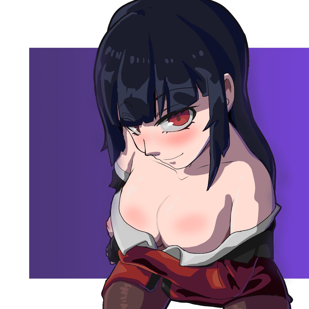 Chori_vek's tweet photo. Hola gente, me habia costado hacer algo que me convenciera, pero creo que finalmente he avanzado algo en el coloreado.

Yumeko Jabami - Kakegurui https://t.co/b3o4lQhvKU
