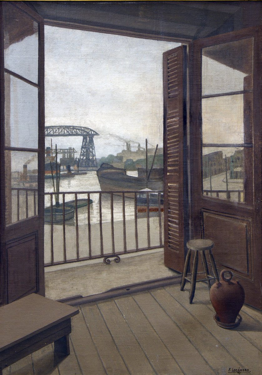 Fortunato Lacámera | Desde mi estudio, c.1938.

Oil on canvas, 100 x 80 cm. Museo Nacional de Bellas Artes, Buenos Aires