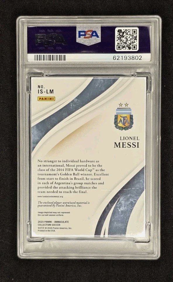 ⚡️FLASH AUCTION⚡️

2020 PANINI IMMACULATE LIONEL MESSI STANDARD MEMORABILIA BRONZE 34/50 PSA 9

STARTING BID: $0.99 ENDS IN 24HR

#MESSI #THEHOBBY #DROBFLASHAUCTION
<a href="/DamianDROB/">Damian Olivera</a> 

ebay.com/itm/3172053785…