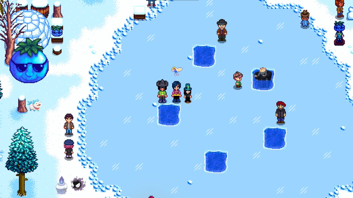 FeloniousFarm's tweet image. Here at Felonious Farm™, we love the despicable Festival of Ice! The fish caught today were amazing! We want to thank all the despicable people in the town for hosting this great event!