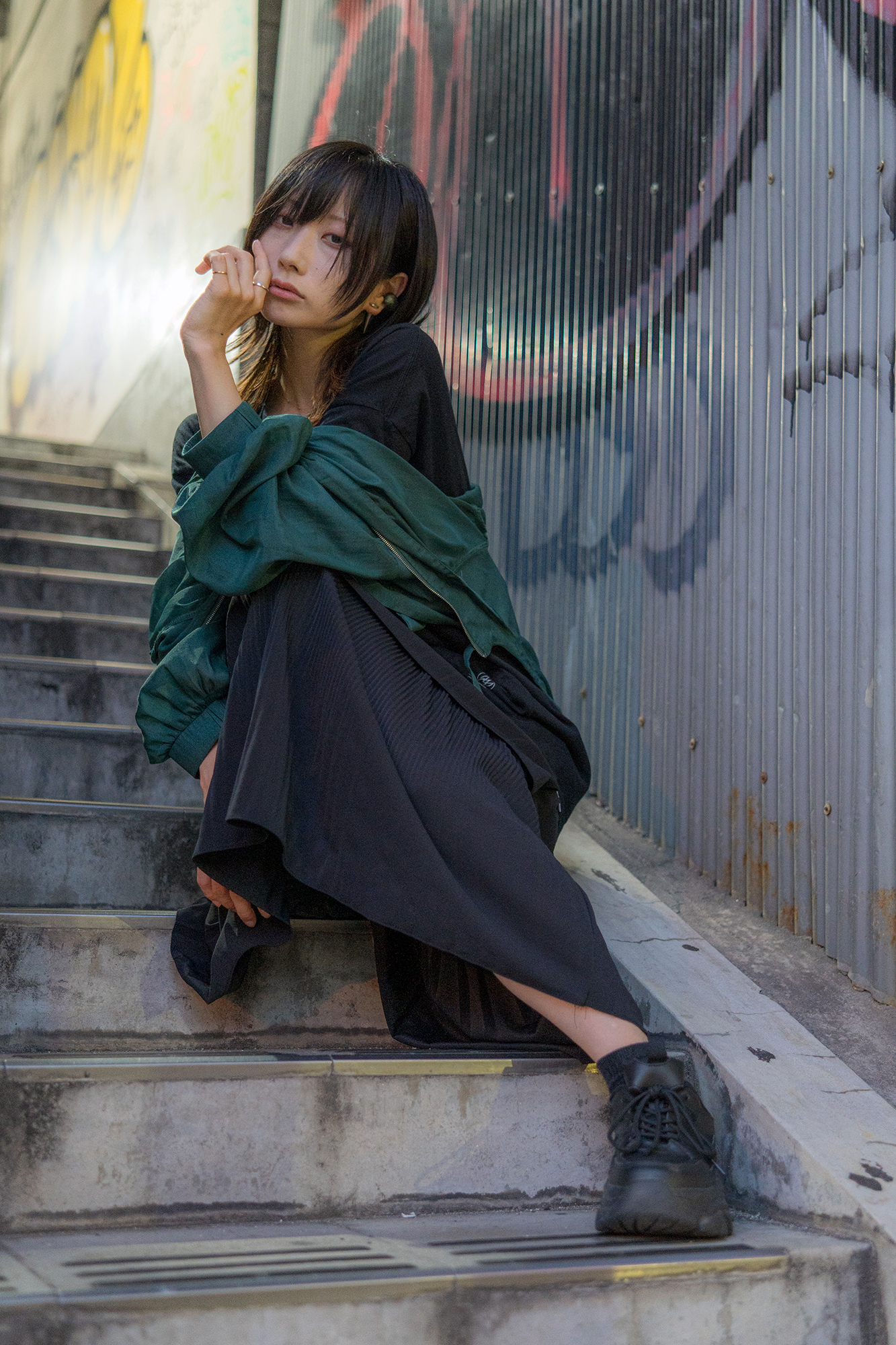 あの頃へ（美人画・A2サイズ） あの x 窪之内英策 Type : Angel / WHITE | GAIN TOKYO