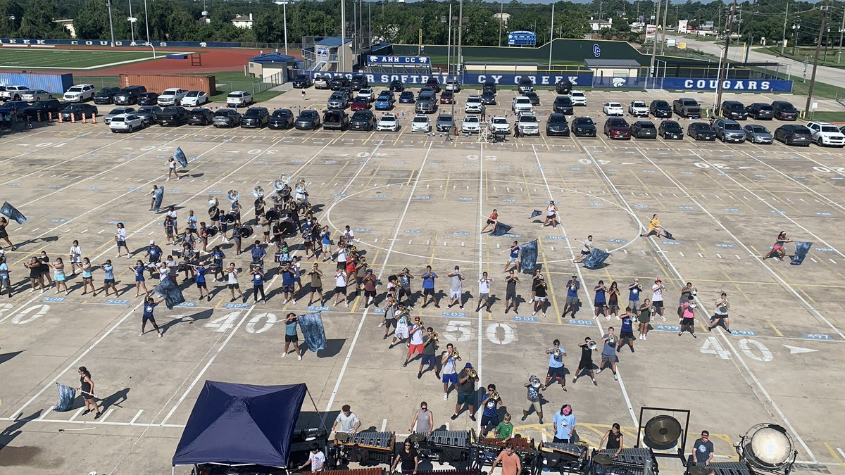 Cy Creek Cougar Band tweet media