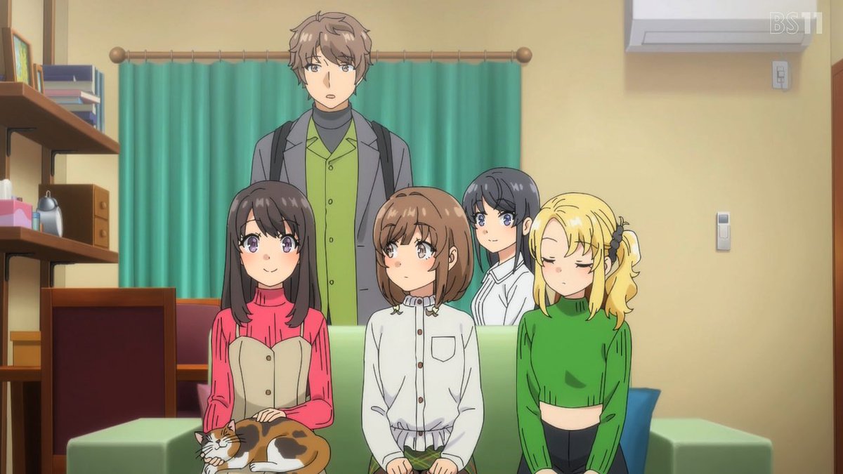 8話
小悪魔シャミ子の姫路さん、cv.小原好美さん起用ゆえなあざと可愛さだな。
その一方で、霧島透子はXmasに一体何を狙っているのか？か…

マイスチューデント編開幕の一話、早くもその着地が気になる。

#青春ブタ野郎はサンタクロースの夢を見ない
#青ブタ大学生編 #青ブタ #青ブタアニメ