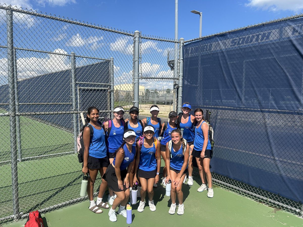 Great first weekend for <a href="/SCNAthletics/">St. Charles North Athletics</a> girls tennis team.  Won the Plainfield South Quad w a 4-1 win vs the hosts!  Great job ladies!