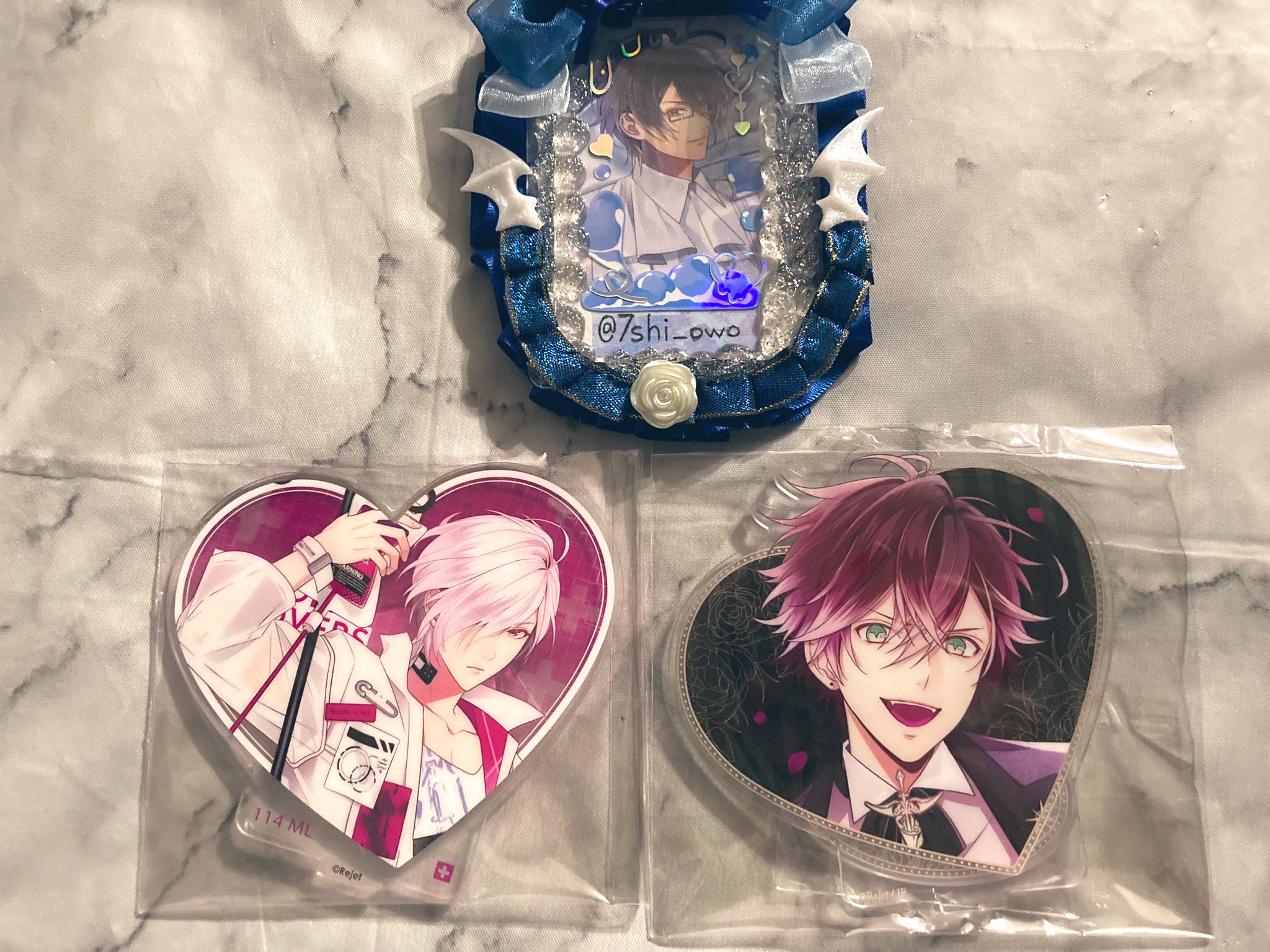 スバル グリッターアクリルブロック 中国 氷血祭 BA DP ディアラバ DIABOLIK LOVERS ディアラバ アクリルブロック スバルの通販 by