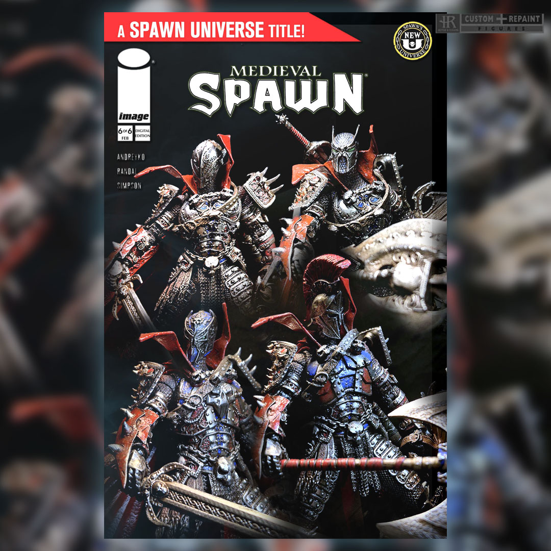 CustomsHunter's tweet image. Fan Art - Spawn Cover - Kickstarter Medieval Spawn

#spawniverse #spawnfigures #スポーン #hunter_r_customs #spawnfanart