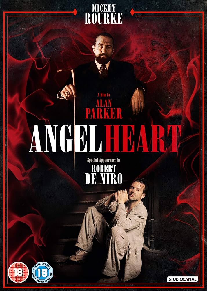 horrormovies66's tweet image. #NowWatching first time watch Angel Heart (1987)