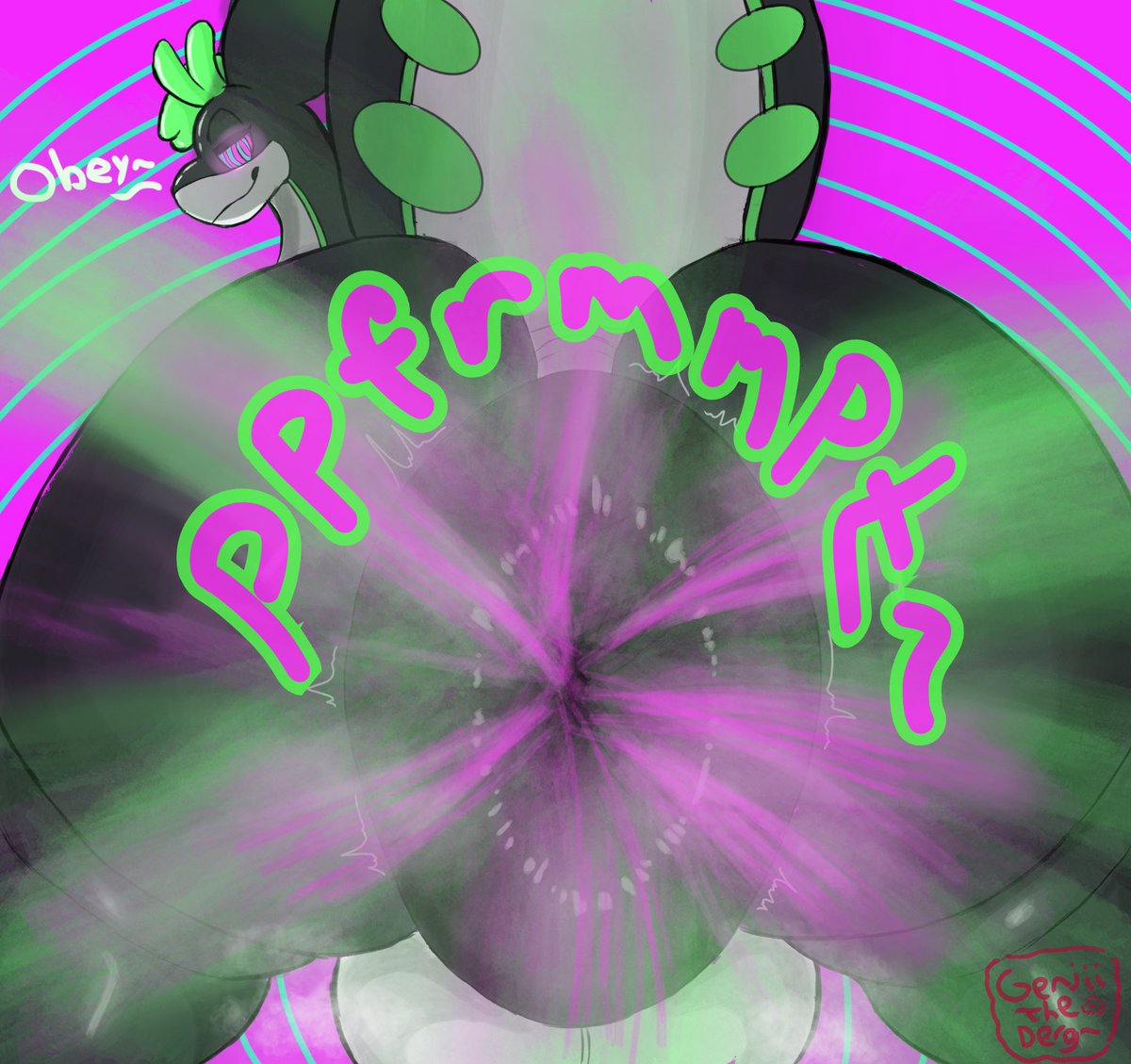 You’re trapped… you have no control.. all you know is to give in… to obey… it’s all your good for, after all~ huff those fumes, plant that muzzle against that donut like the good slut you are~