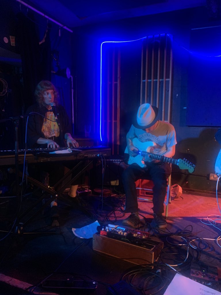 spinal_bap's tweet photo. Anyway, Jackie-O Motherfucker sounded heavenly. An important band for me. Privilege to see and hear them. It’s been way, way too long. 👂 #JOMF https://t.co/2XVVEyrDc7