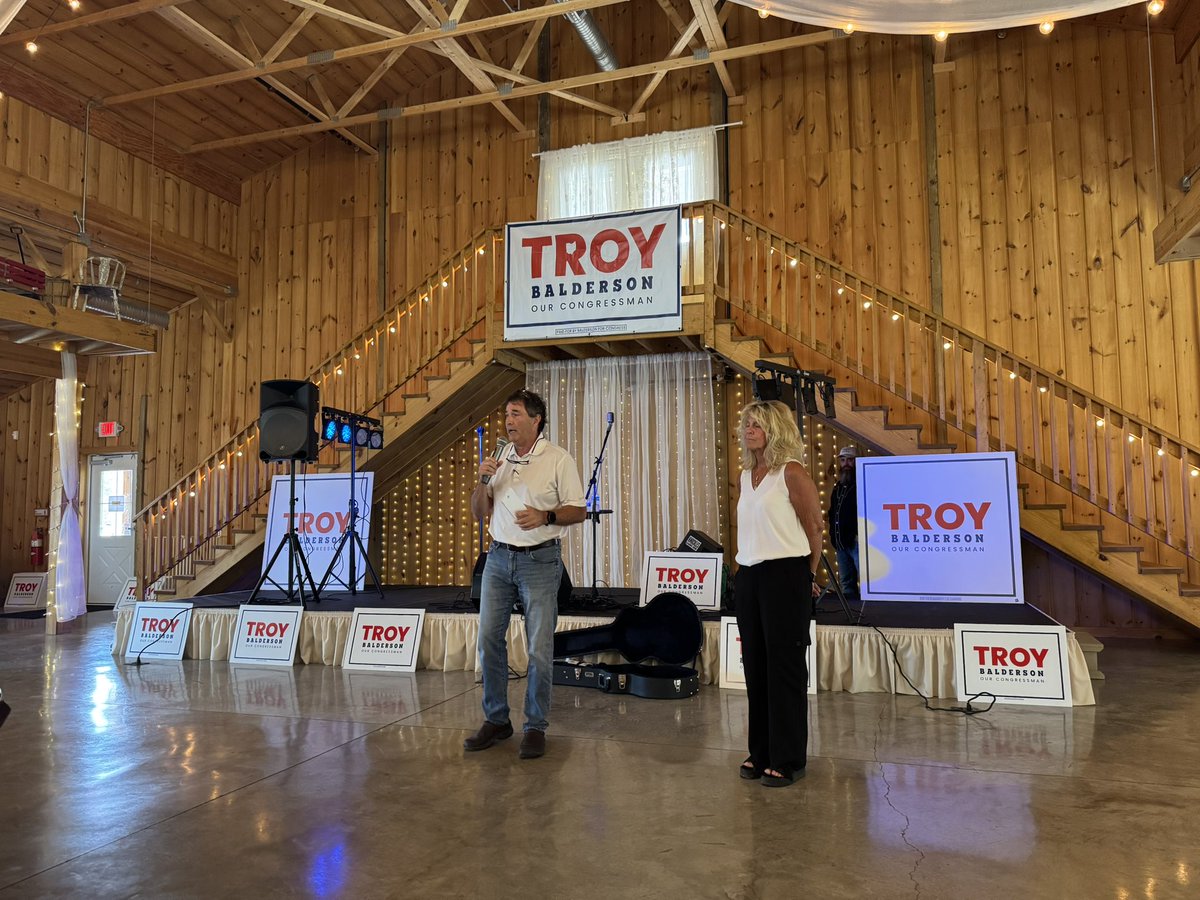 Great afternoon celebrating Team Troy with <a href="/Troy_Balderson/">Troy Balderson</a>. #OH12 is in great hands!