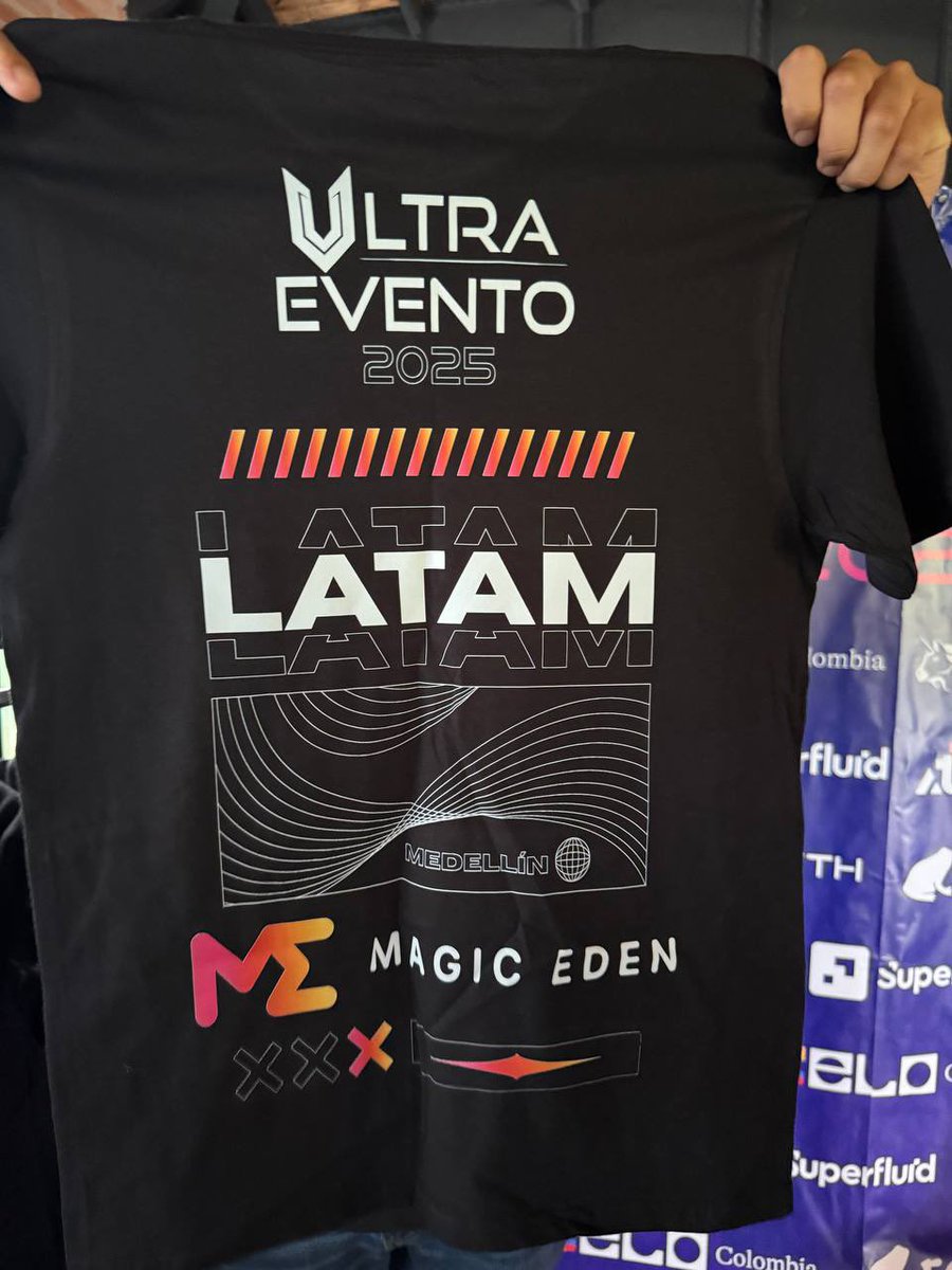 Merch in Medellín is so stunning $ME

<a href="/UltravioletaDAO/">Ultravioleta DAO 🔺</a> X <a href="/Eden_Magico/">Magic Eden en Español 🪄</a>
