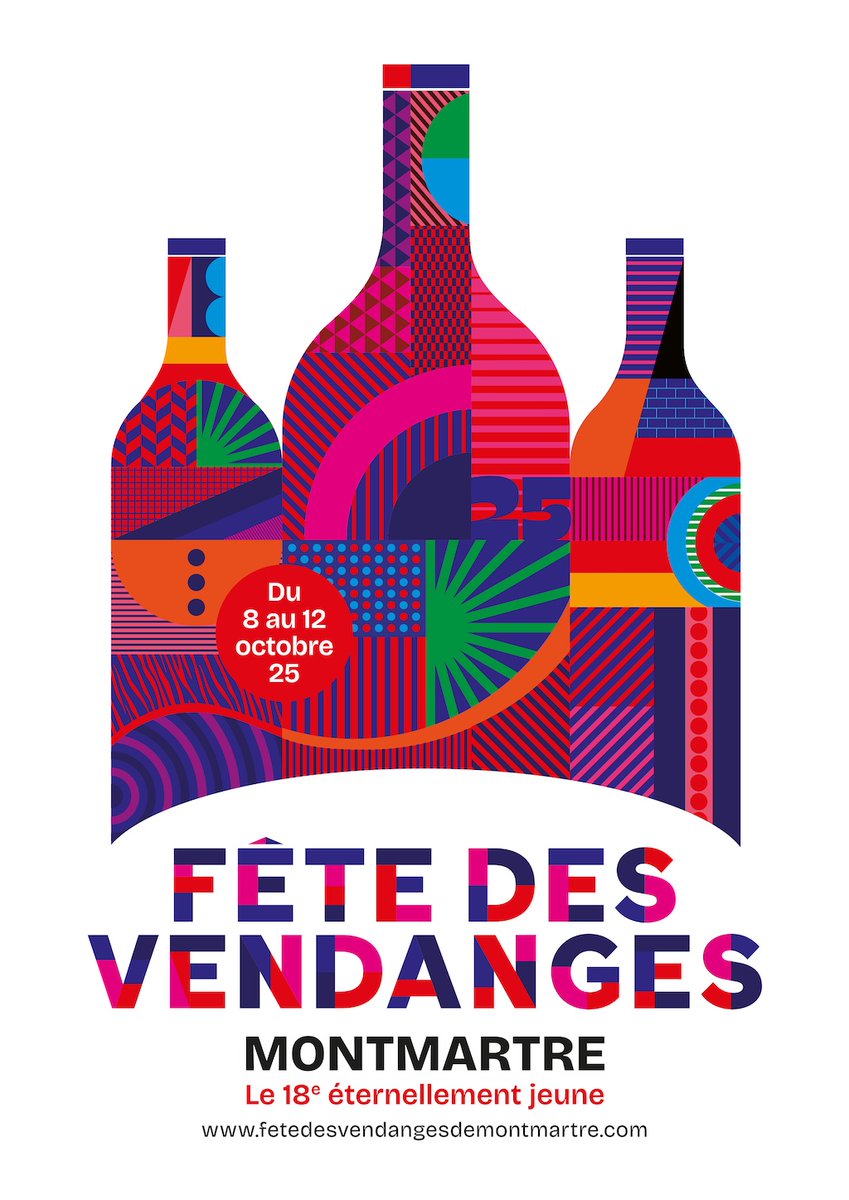 euro_tour's tweet image. 🇫🇷 パリ『モンマルトルのブドウ収穫祭２０２５🍇🍷』10/8～12　モンマルトルの町全体が盛り上がる一大イベント。中世の衣装を着た人々の行進に、花火、ブドウ畑の見学やワインの試飲も楽しめます♪ #FDVM2025 #Montmartre
👉fetedesvendangesdemontmartre.com
➡パリのプチホテル：euro-tour.co.jp/petit-hotel/Te…