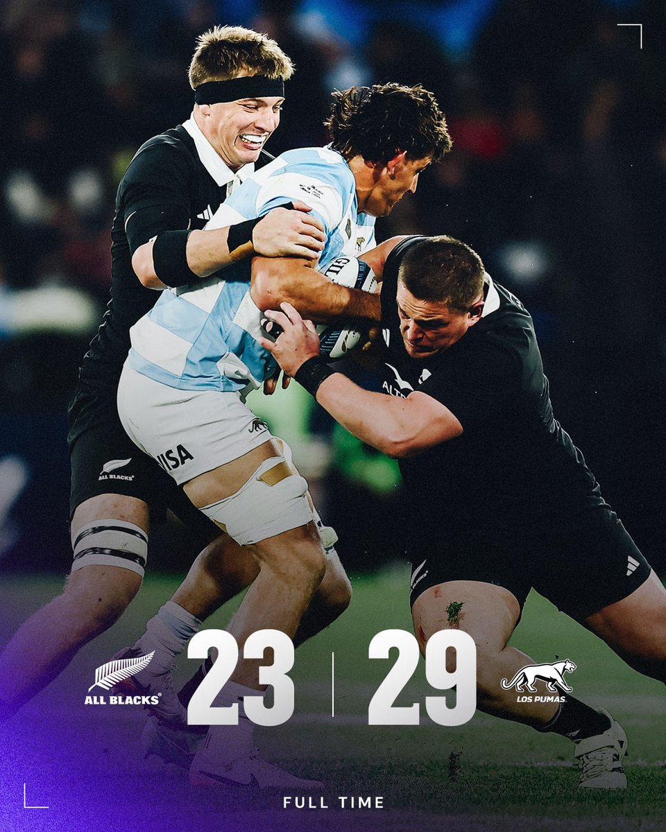 History win- 👏
#rugbychampionship2025  #LosPumas