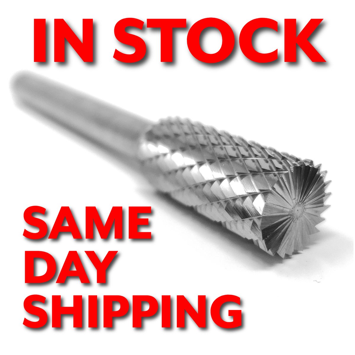 CarbideBurr's tweet image. Power your projects with USA-made carbide burrs. In stock, ships TODAY! 🛠️ #CarbideBurr #ToolLife #PrecisionTools