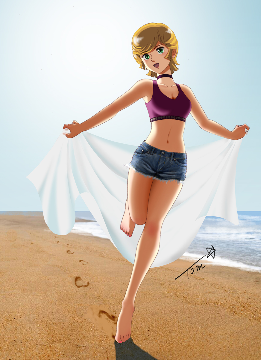 お♥₍₍ (ง ›ω‹ )ว ⁾⁾ 今夜19時から  #トゥエルビ #BS12 で #ガンダムユニコーン 1＆2あるやん‼️
#マリーダ さんに逢える💕#ミネバ 様に逢える💕
#ガンダム #ガンダムUC　
#1日一点とにかく描く #今日は何の日