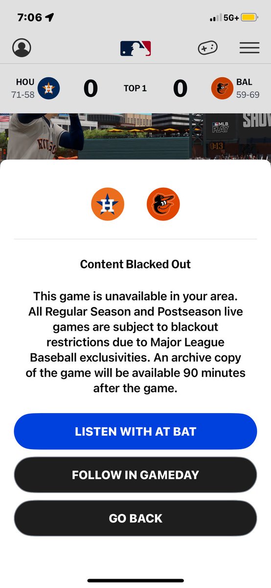 Krusty_Krabb's tweet photo. @MLB @MLBNetwork I live in Indianapolis.. how the hell is this possible!?!? https://t.co/8dyps49Rox