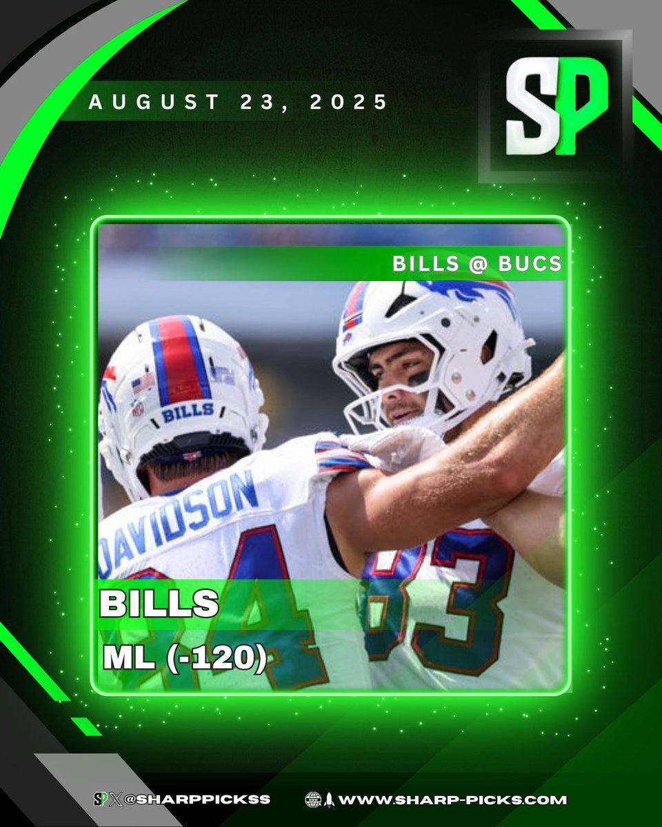 SharpPickss's tweet image. 🏈NFL *FREE* PICK 

WHO’S TAILING?? I WANNA KNOW⤵️