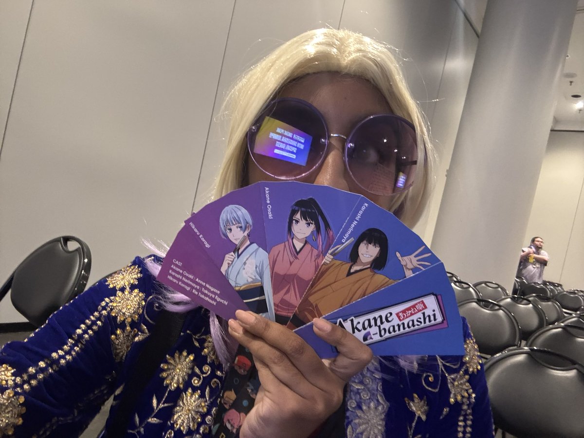 Had WAY too much fun at the panel and now I’m more hype than ever!!

So so SO Happy to meet other Akane Fans (if ur an Akane-Banashi fan in Nova Scotia lets do a watch party)