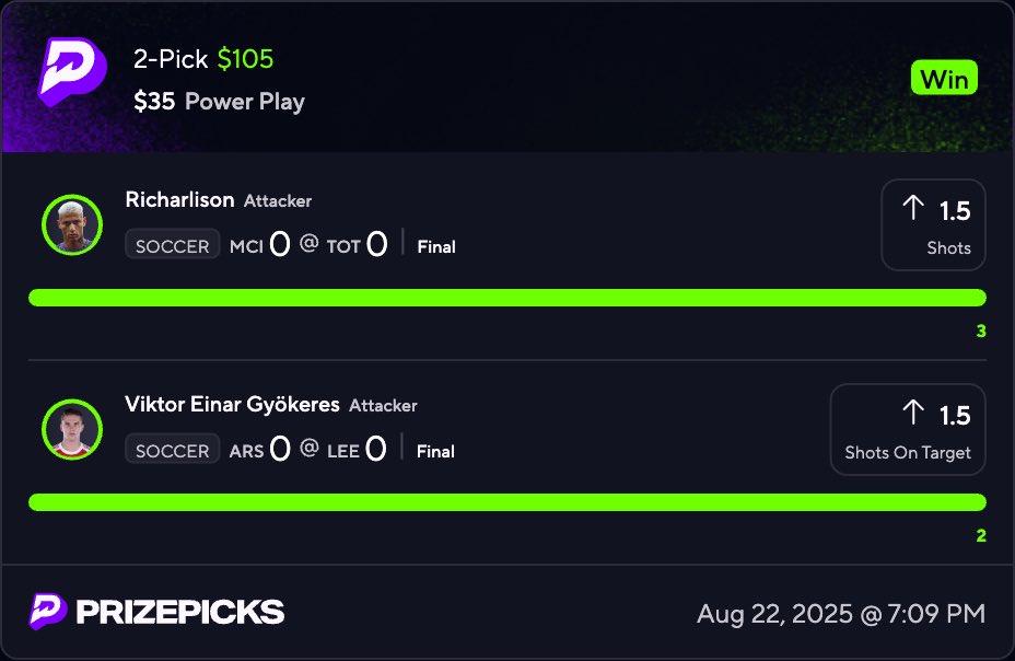 cash 10x with <a href="/Alex_GoLazo/">Alex</a> 

cash 3x in premium too 🫡 

drop a ❤️ if u tailed and want another slip for tmr

#prizepicks #gamblingx