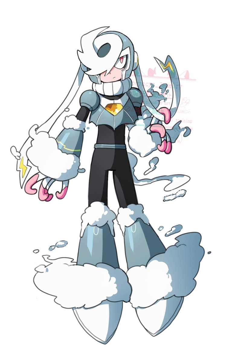 オリロボの🌀くん三面図できたのでこっちにも投げます 