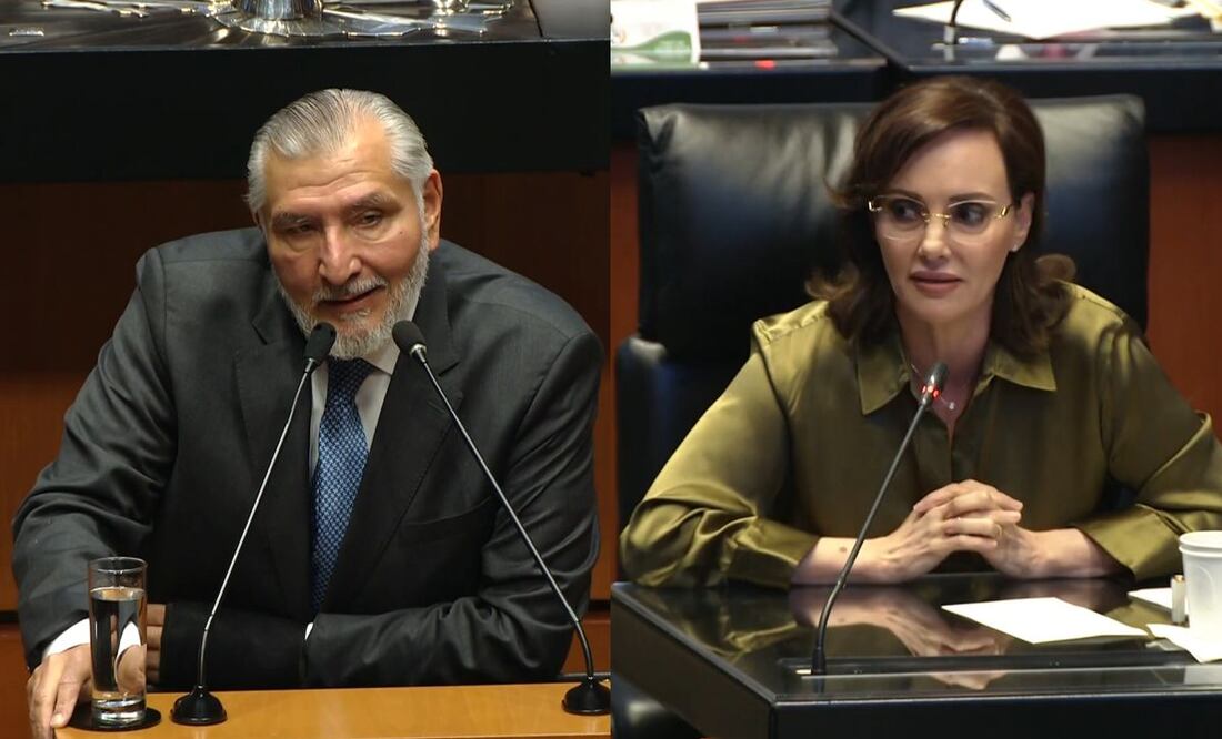 América Rangel (@amerangellorenz) on Twitter photo Hay un senador que es líder de un cártel del narco (<a href="/adan_augusto/">Adán Augusto López H</a>).
Hay una senadora que le exige al gobierno combatir a los narcos (<a href="/LillyTellez/">Lilly Téllez</a>).
Adivina a cuál de los dos #Morena quiere acusar de traición a la patria. Hay un senador que es líder de un cártel del narco (<a href="/adan_augusto/">Adán Augusto López H</a>).
Hay una senadora que le exige al gobierno combatir a los narcos (<a href="/LillyTellez/">Lilly Téllez</a>).
Adivina a cuál de los dos #Morena quiere acusar de traición a la patria.