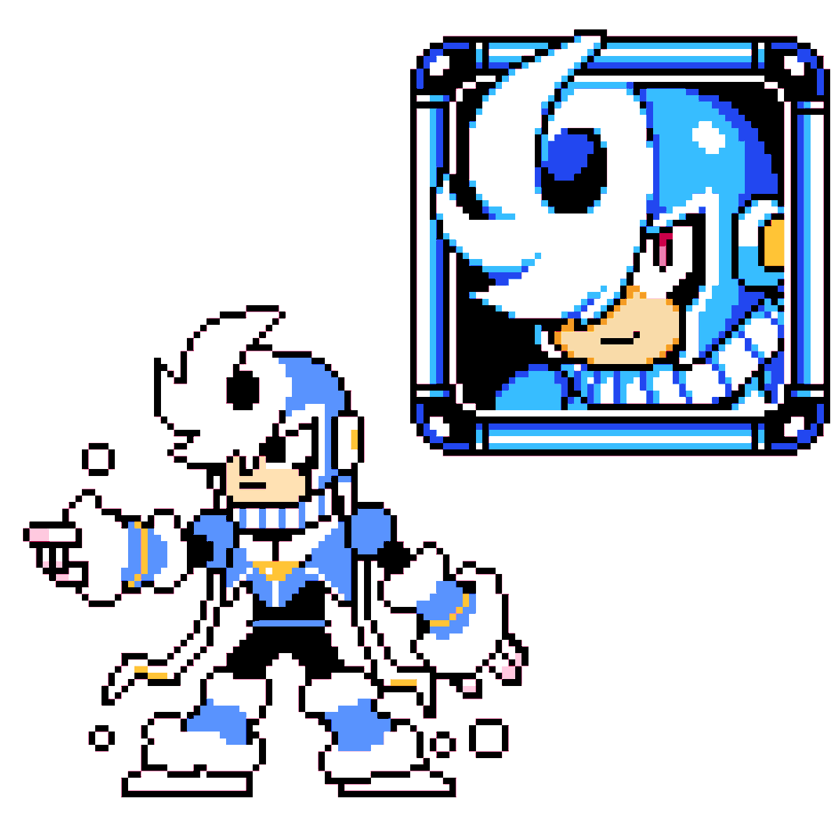 オリロボの🌀くん三面図できたのでこっちにも投げます 