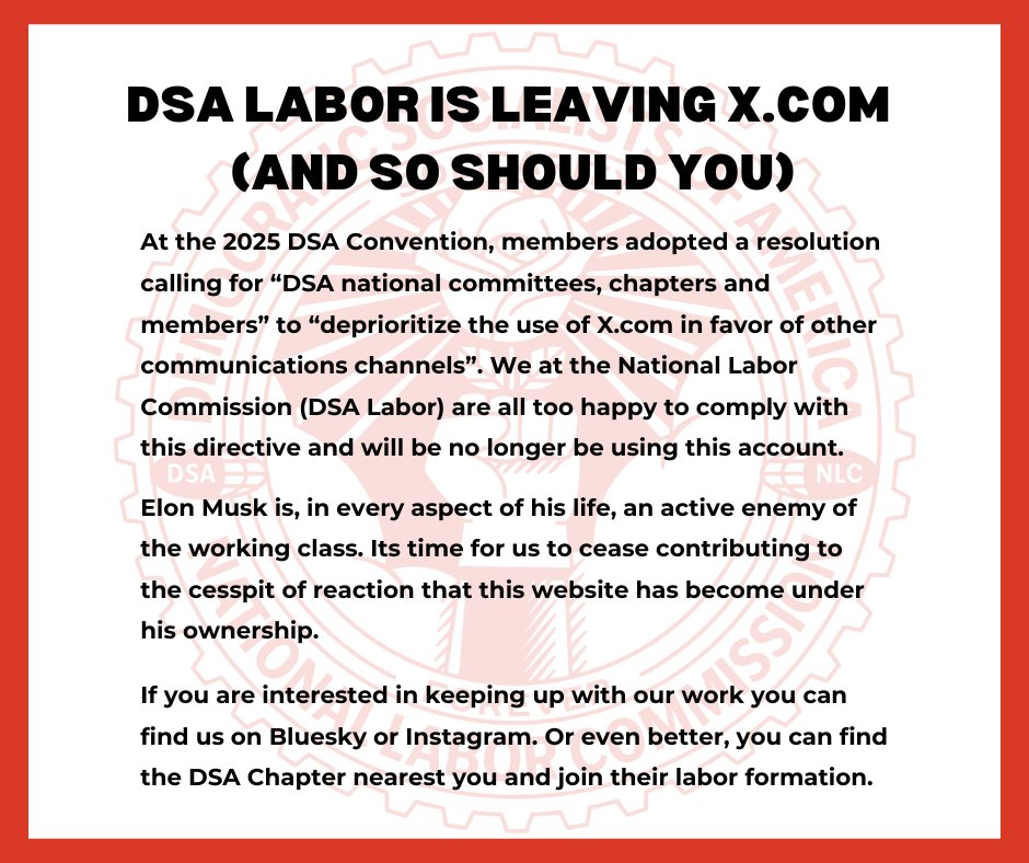 We're leaving x.com
(And so should you)