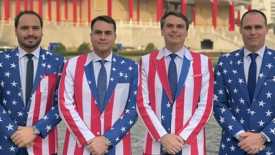 Como ficou o Lema dos Bolsonaristas?
DEUS: Silas Malafaia (arrombado)
PÁTRIA:  Estados Unidos da América do Norte 
FAMIGLIA: Só a do Bolsonaro 
LIBERDADE: De cometer crimes e colocar a culpa no Xandão ( Quem investiga é a PF, quem acusa é o PGR, quem julga é um colegiado)