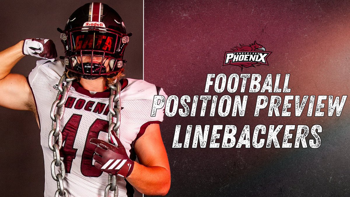 Cumberland’s linebackers are set to be one of the most active units in the NAIA this season. The Phoenix return a slew of talent as well as have had a heap of transfers to fill out the backers this season!

➡️tinyurl.com/ysl7cyob