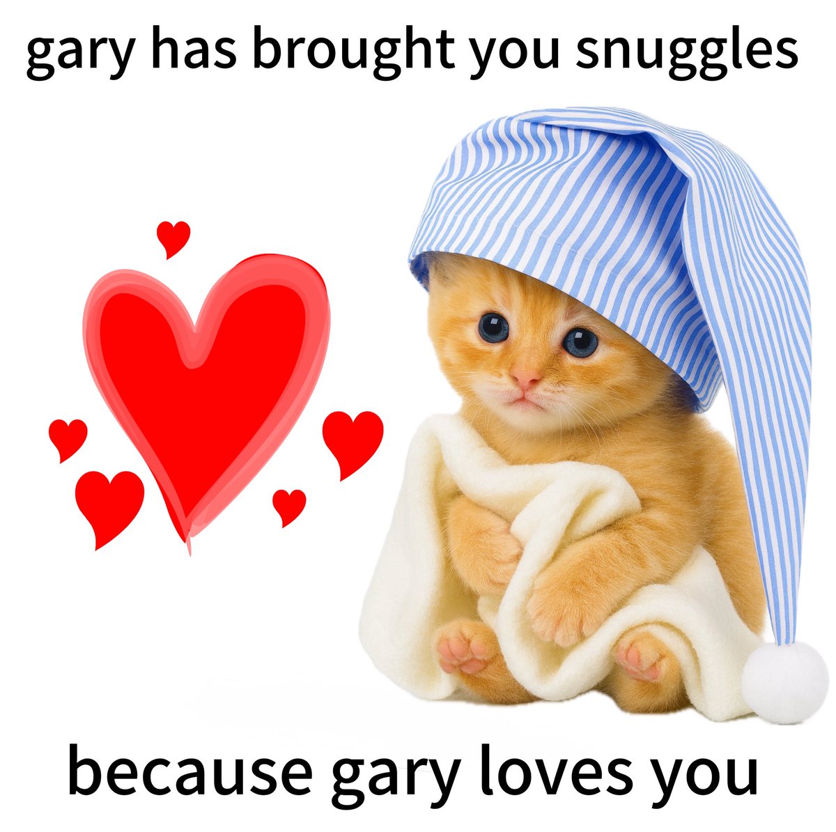 say thank you to gary